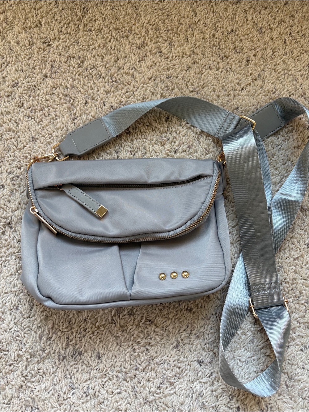 Pretty Simple Tilly Crossbody Bag Gray